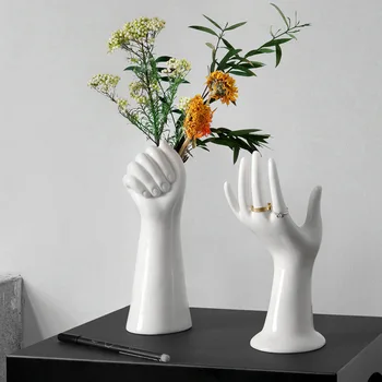 Tvorivé Umenie, Ručné Modelovanie Keramická Váza Ozdoby Obývacia Izba, Jedálenský Stôl Domáce Dekorácie Príslušenstvo